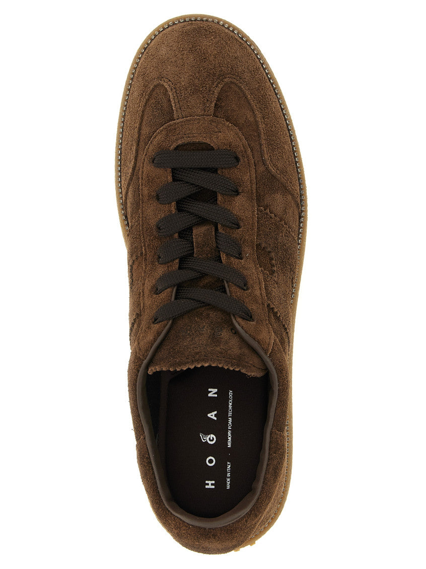 Brown Logo Sneakers 4