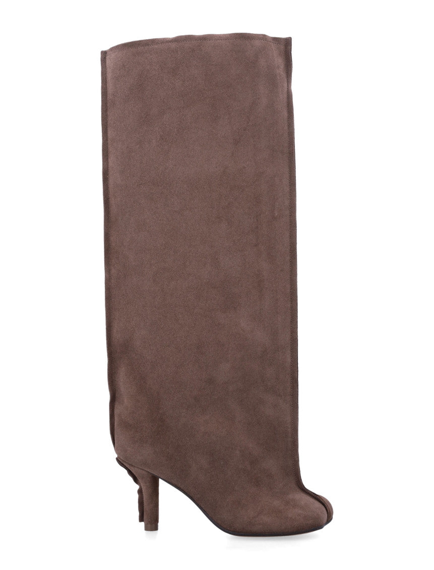 Brown Suede Boots 1
