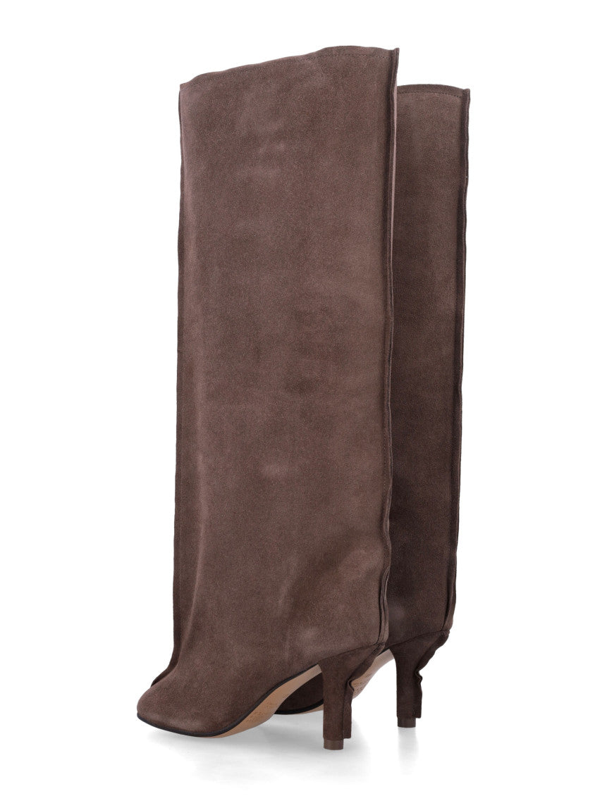 Brown Suede Boots 3