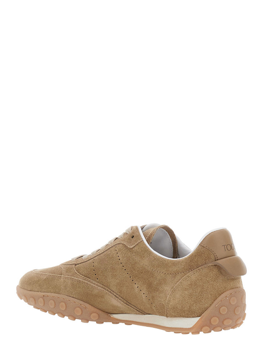 Beige Low Top Sneakers 3