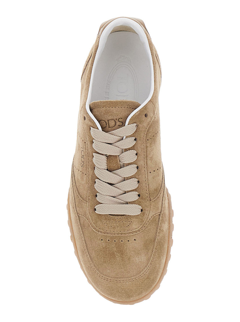 Beige Low Top Sneakers 4
