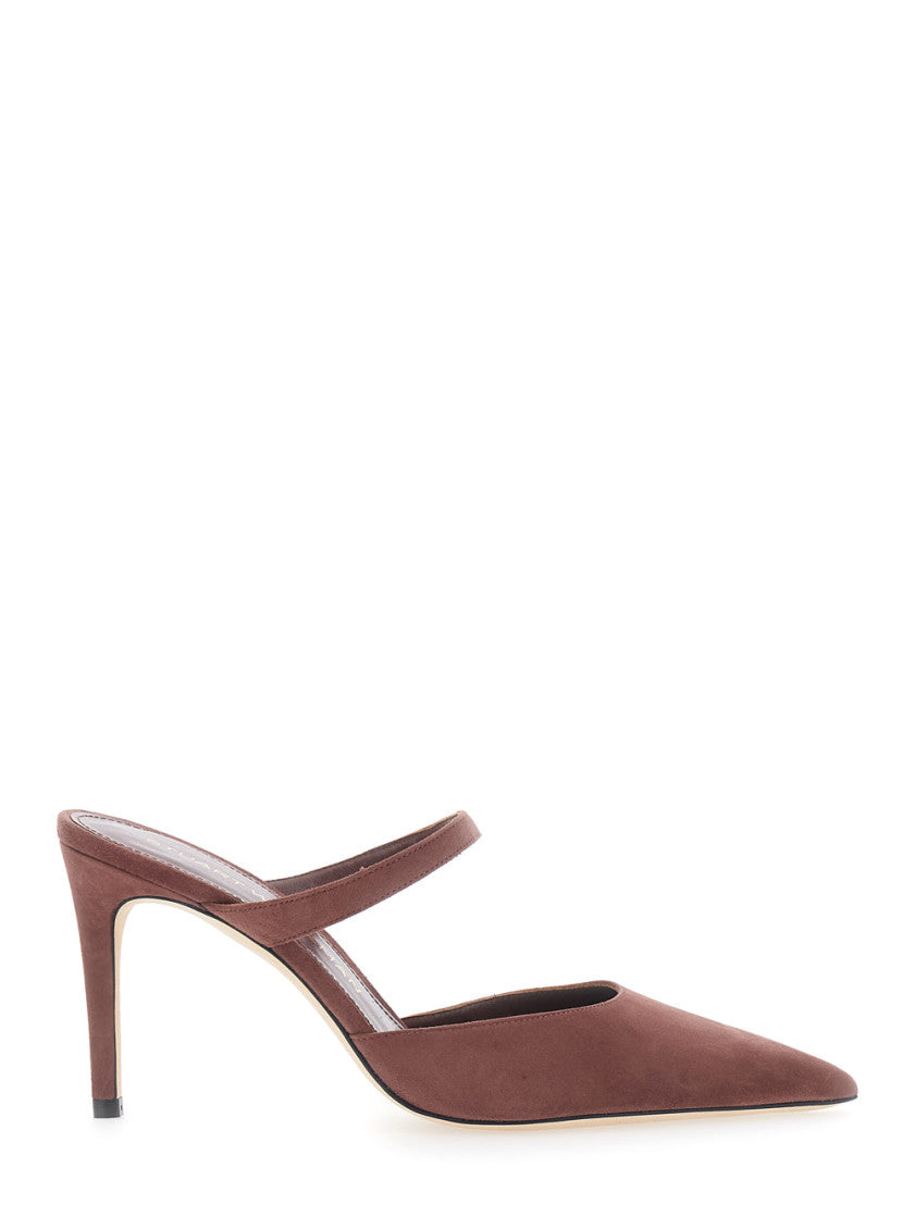 Brown Pointed Toe Pumps 2
