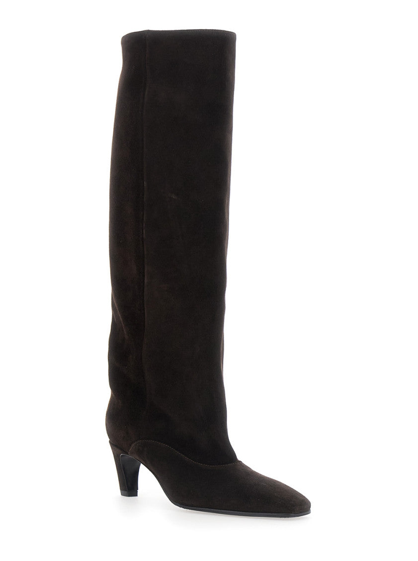Brown Knee-High Boots 2