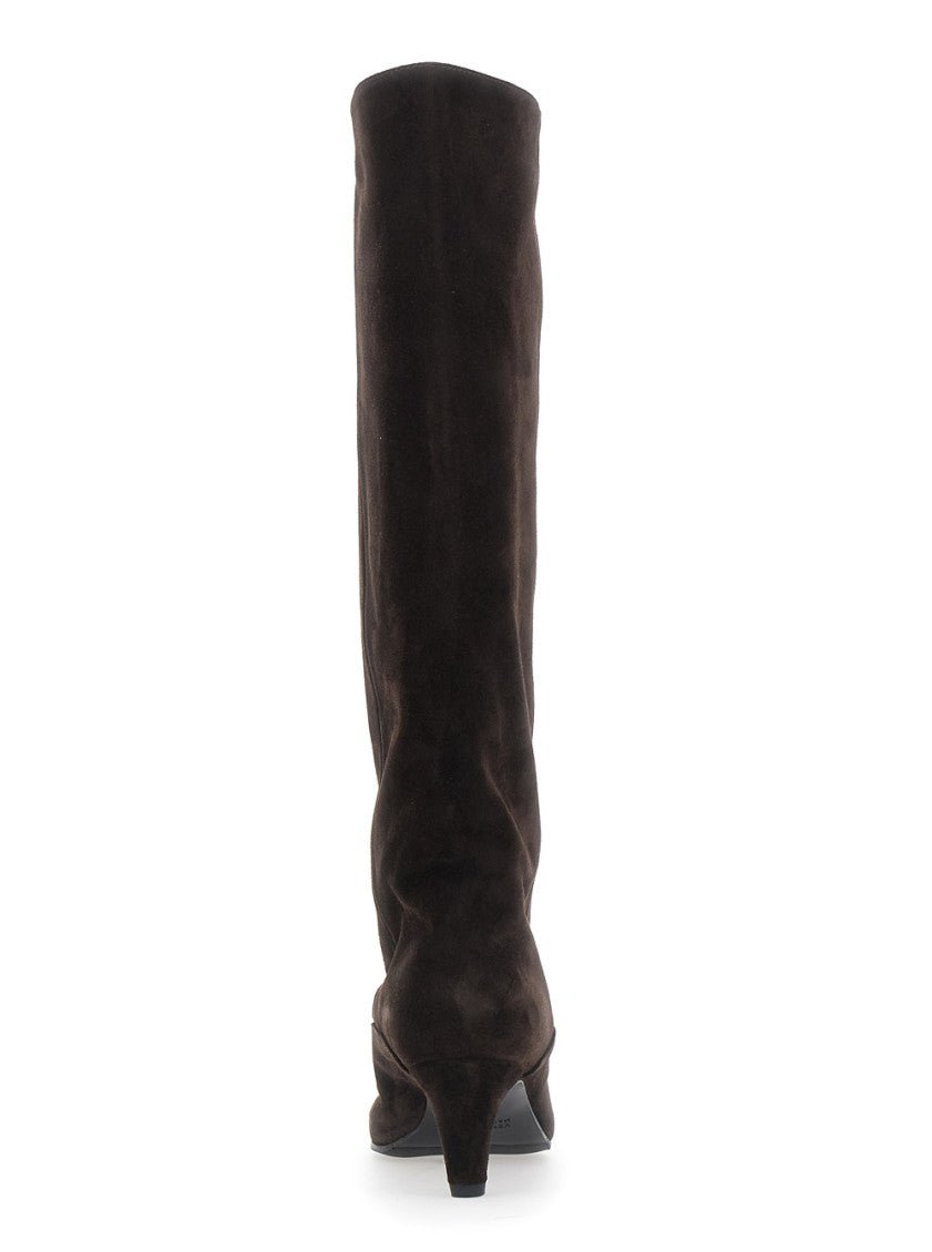 Brown Knee-High Boots 4