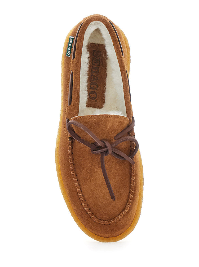 Brown Suede Loafers 4