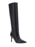 Black Knee-high Heeled Boots 1