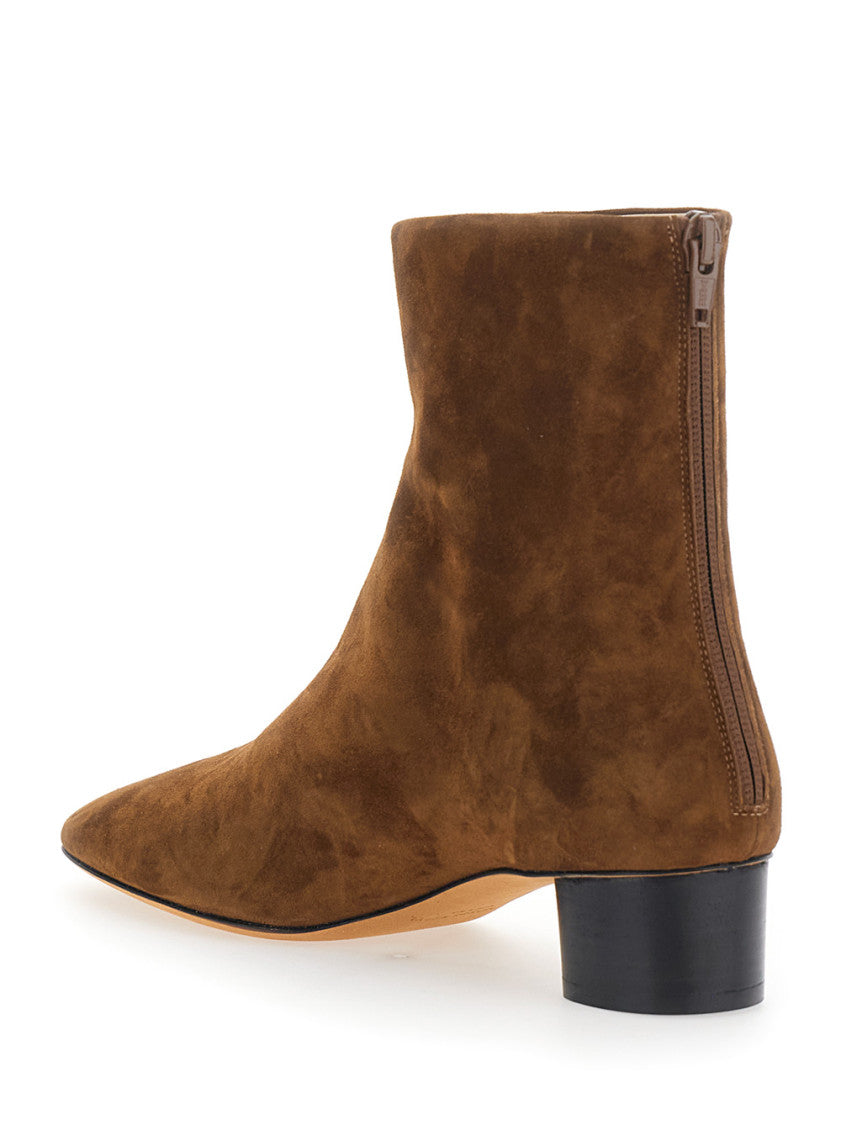 Brown Carole Ankle Boots 3