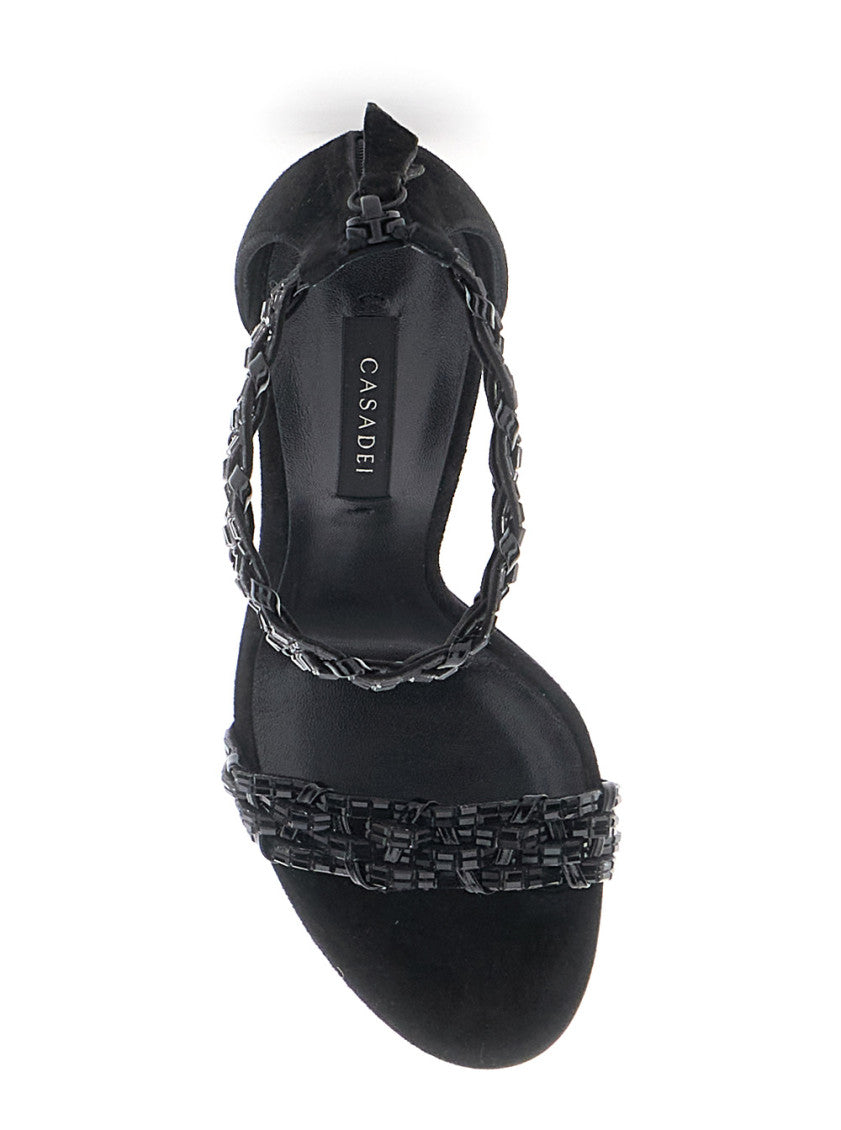 Black Ankle-strap Heels 4