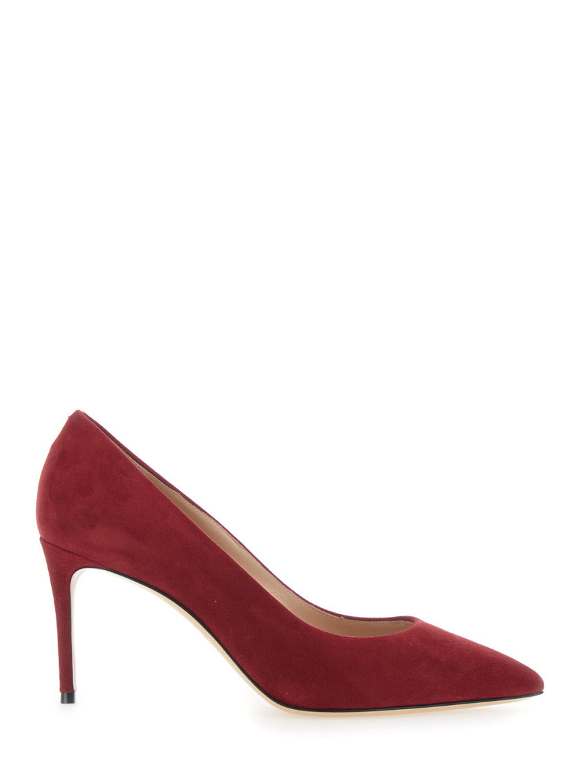 Red Pointed-toe Pumps 2