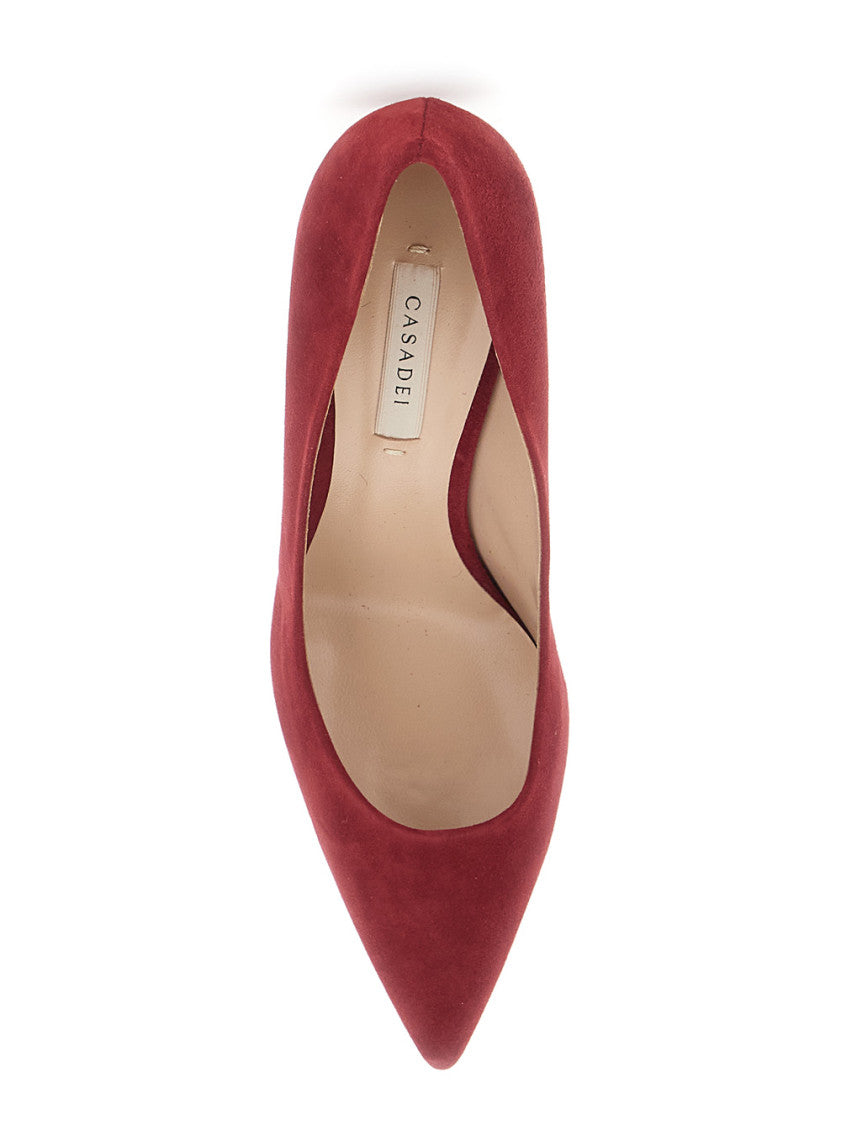 Red Pointed-toe Pumps 4