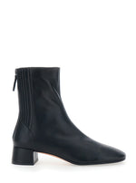 Black Leather Ankle Boots 1