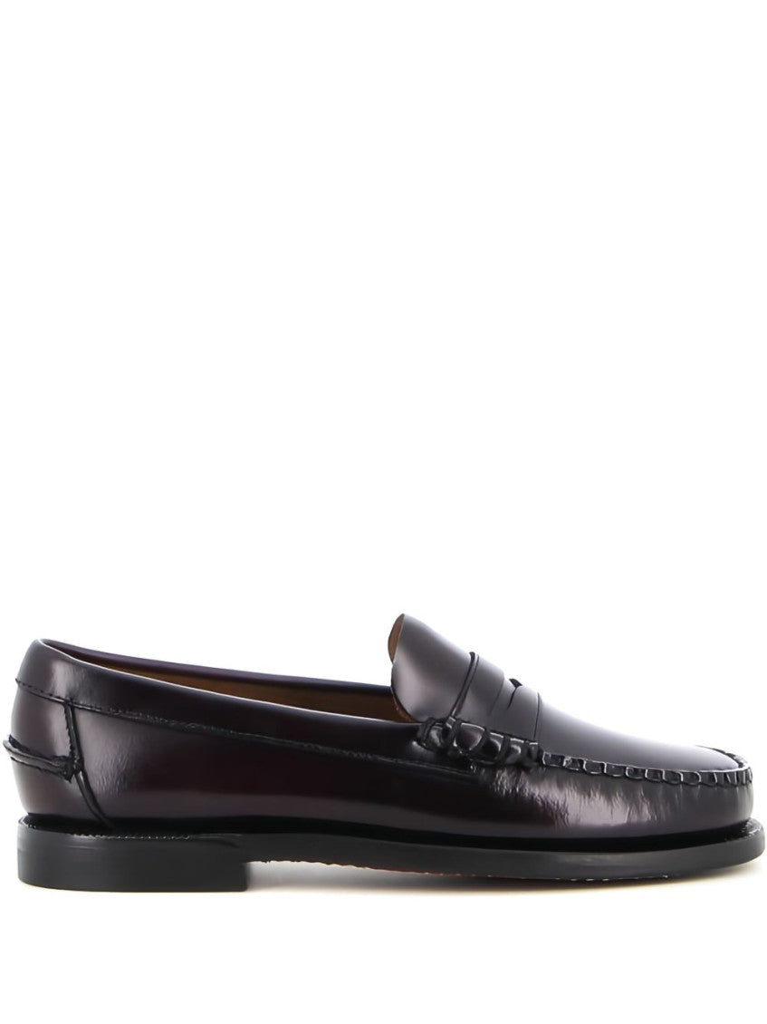 Dark Brown Leather Loafers 1