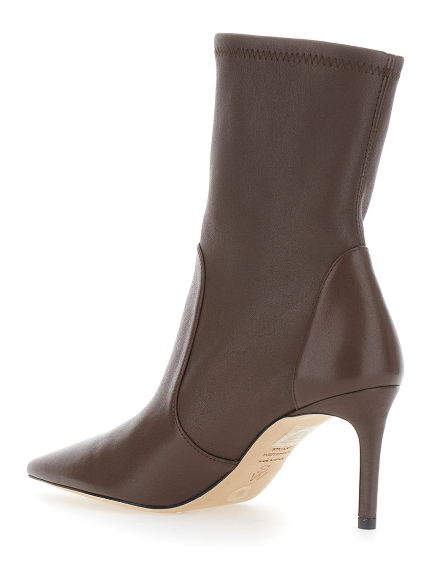 Brown Leather Ankle Boots 3