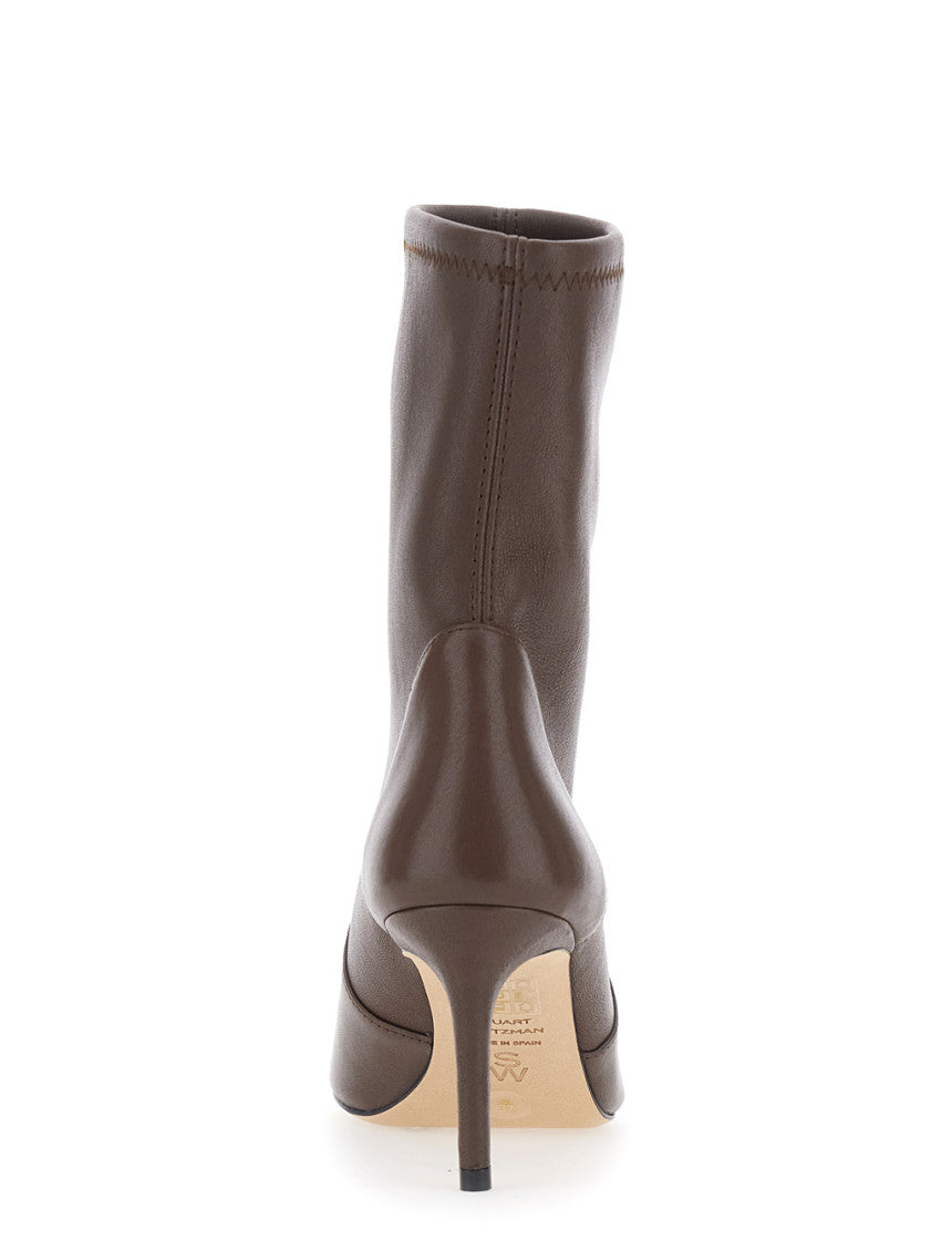 Brown Leather Ankle Boots 4