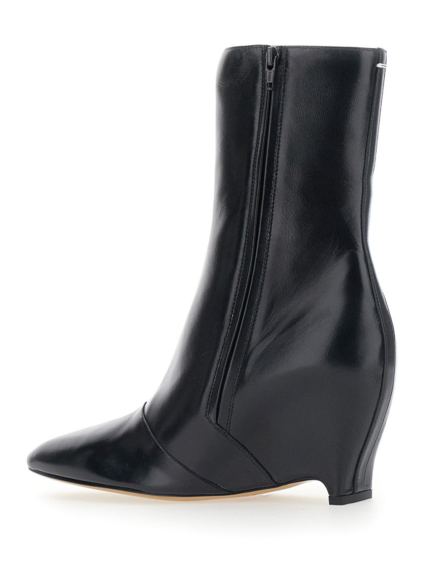 Black Pointed Ankle Boots 3