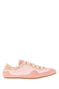 Pink Lace-up Sneakers 1