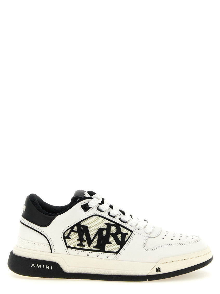 BlackWhite Logo Sneakers 1
