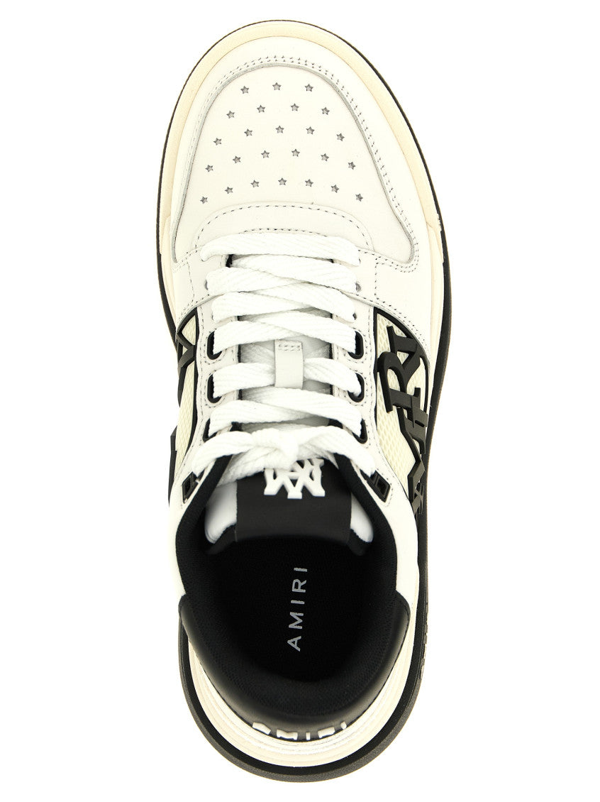 BlackWhite Logo Sneakers 4
