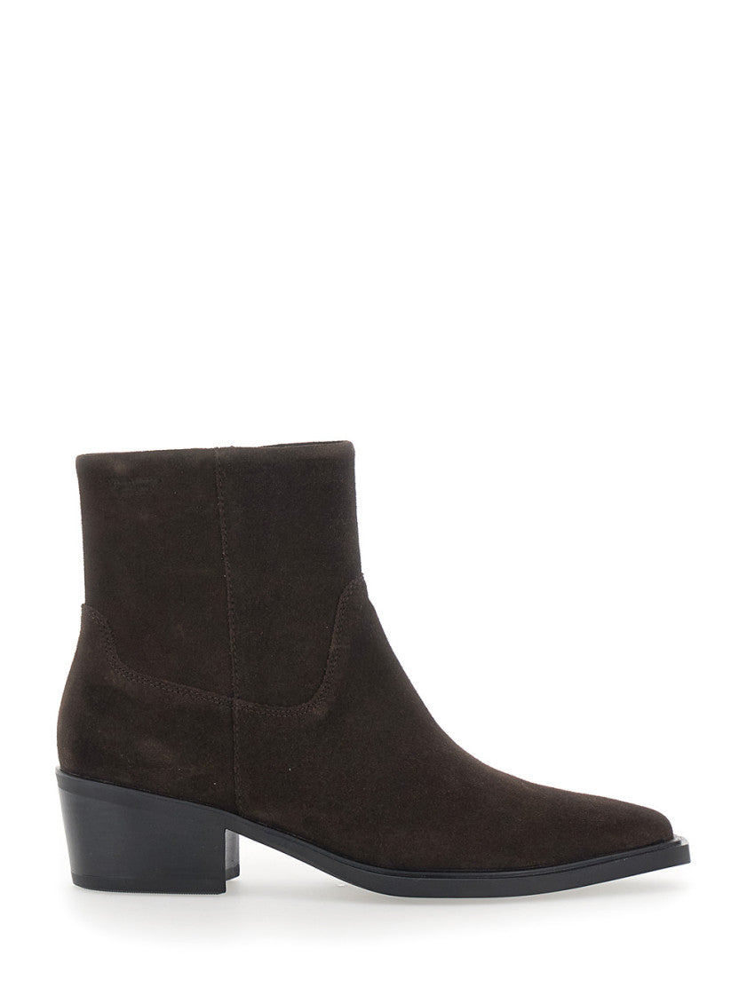 Brown Suede Ankle Boots 1