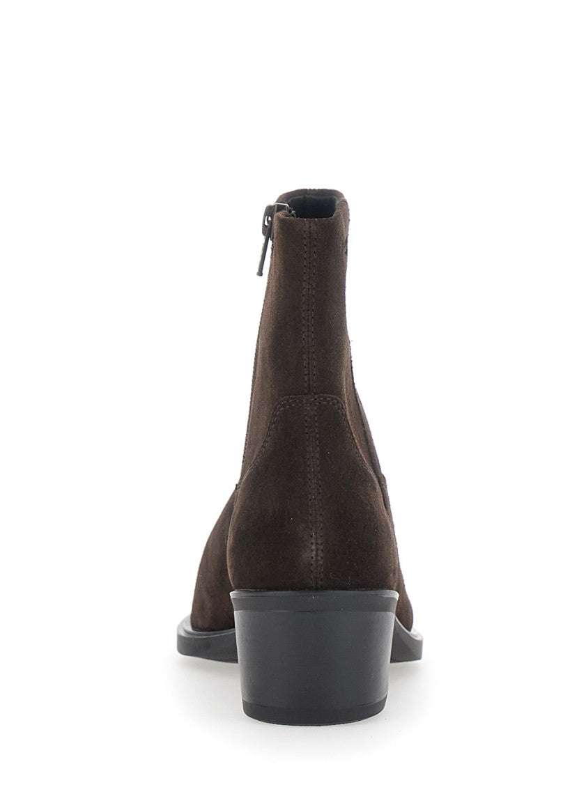 Brown Suede Ankle Boots 4