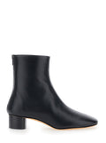 Black Leather Ankle Boots 1