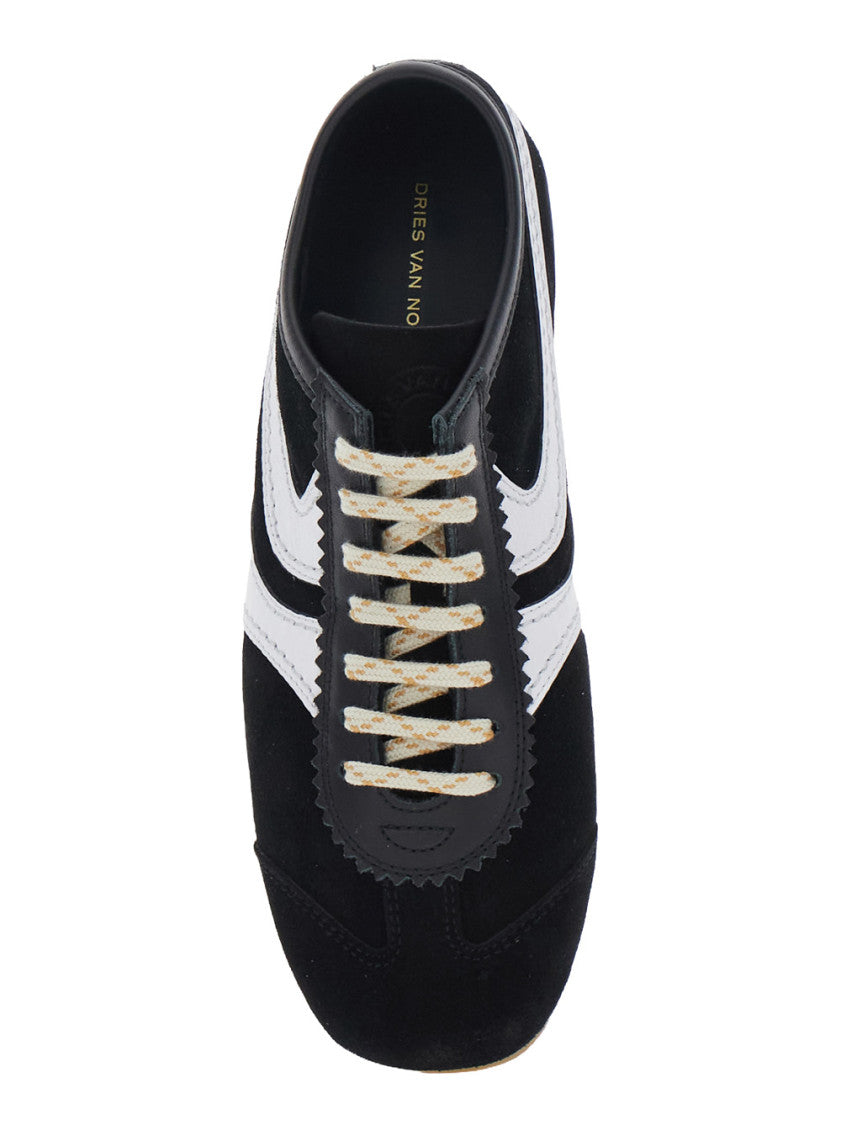 Black Lace-up Sneakers 3