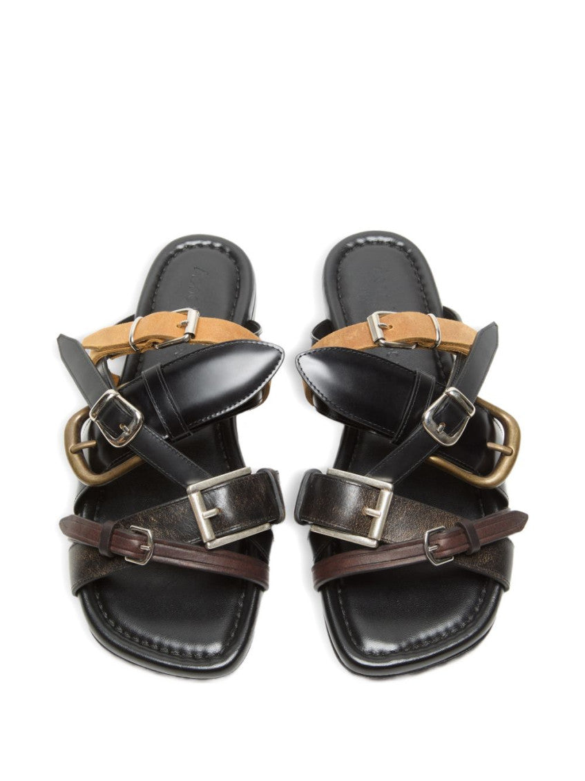 Brown Leather Sandals 2