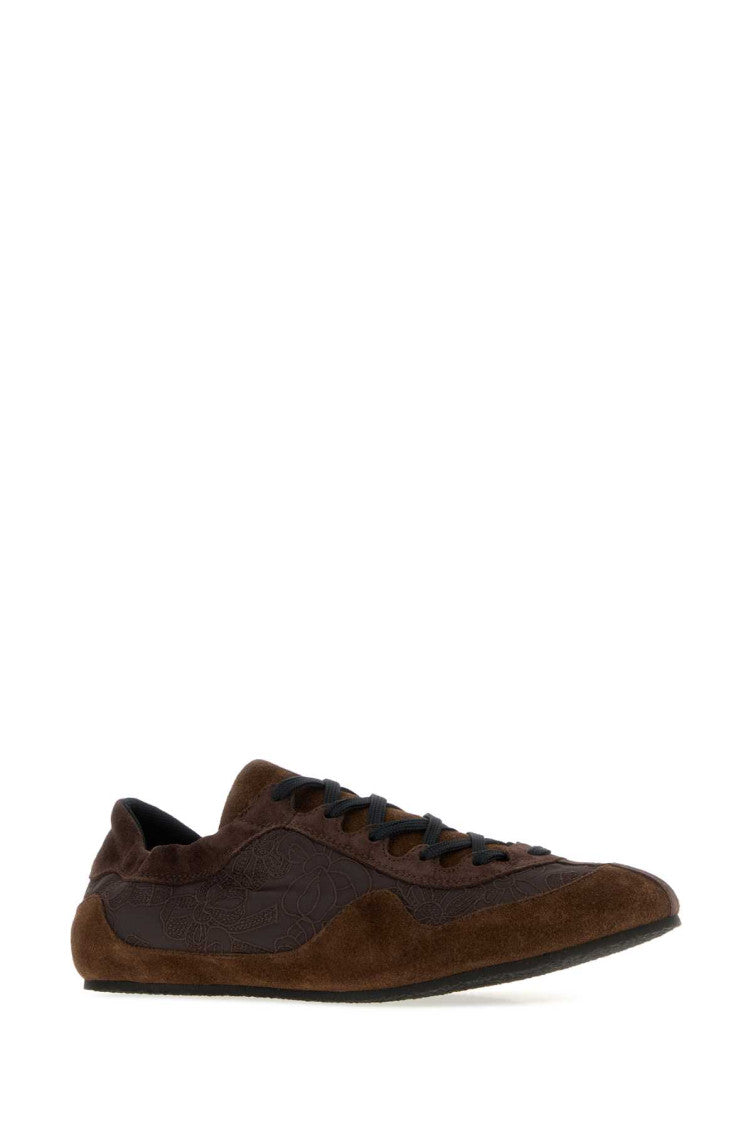 Brown Suede Sneakers 2