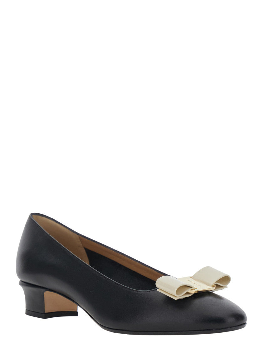 Black Slip-on Pumps 1