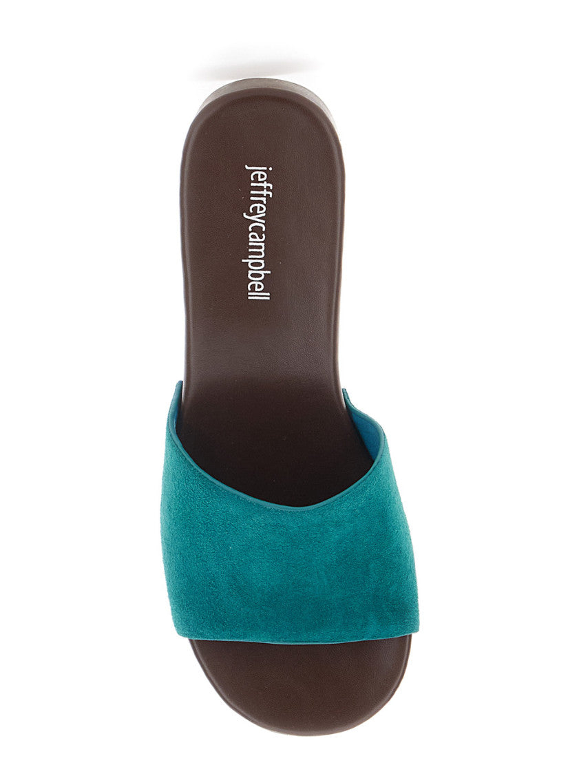 Blue Slip-on Sandals 4