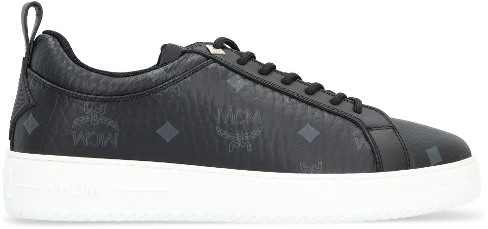 Black Lace-up Sneakers 2