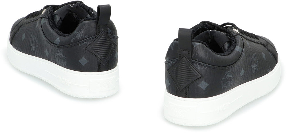 Black Lace-up Sneakers 4