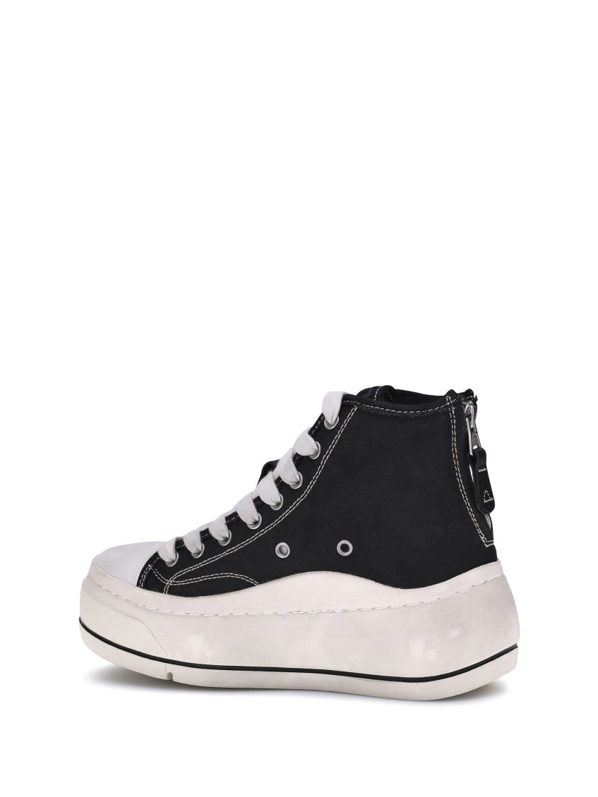 Black High Top Sneakers 3