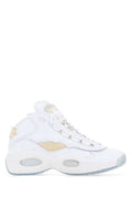 White Leather Sneakers 1
