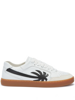 White New Palm Leather Sneakers 1