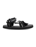 Boys Black Open Toe Sandals 1