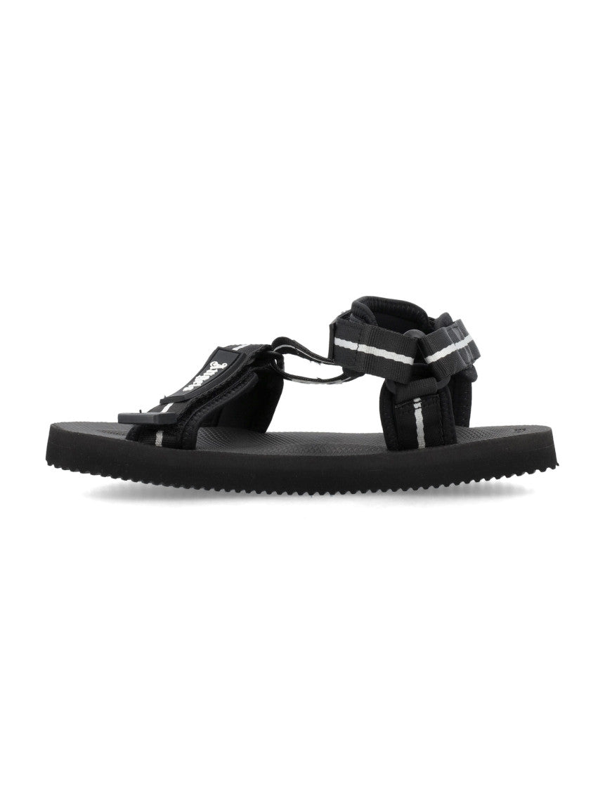 Boys Black Open Toe Sandals 3