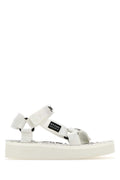 White Open Toe Sandals 1