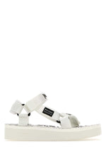 White Open Toe Sandals 1