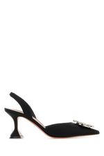 Black Slingback Pumps 1