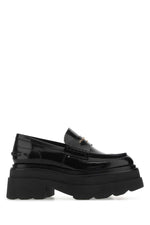 Black Leather Carter Loafers 1