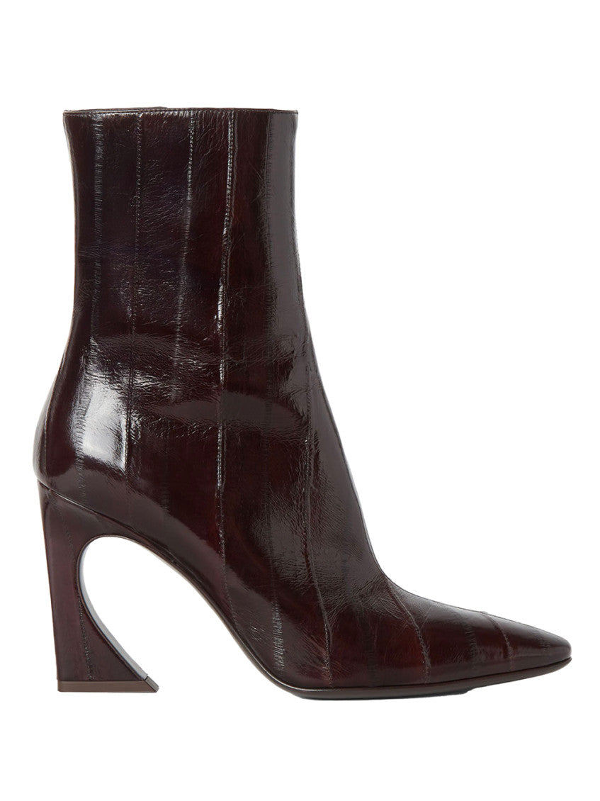 Dark Brown Leather Boots 1