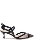 Brown Slingback Pumps 1