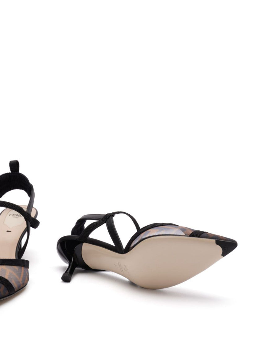 Brown Slingback Pumps 2