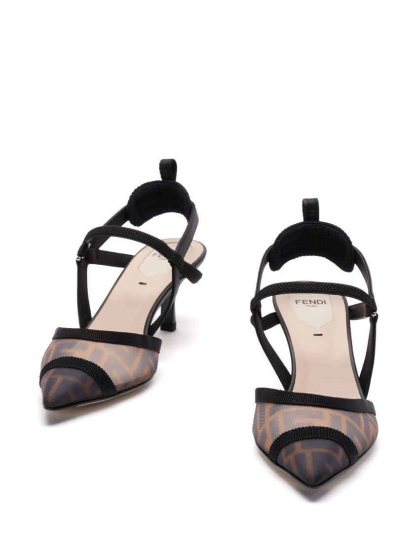 Brown Slingback Pumps 3