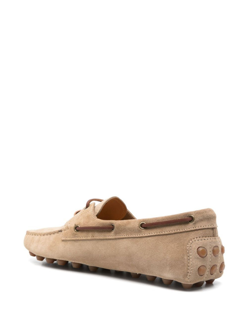 Beige Suede Loafers 3