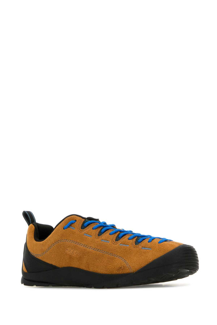 Brown Lace Up Sneakers 2