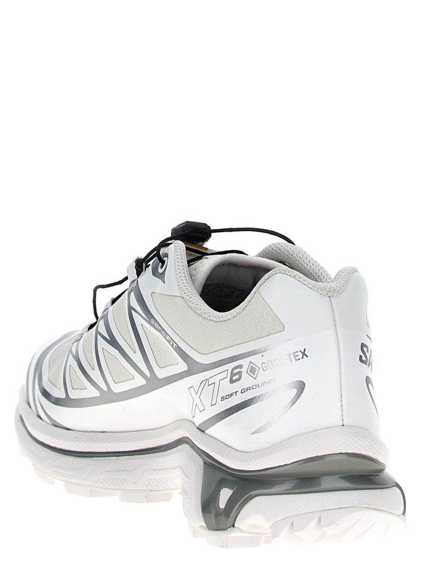 White Lace Up Sneakers 3