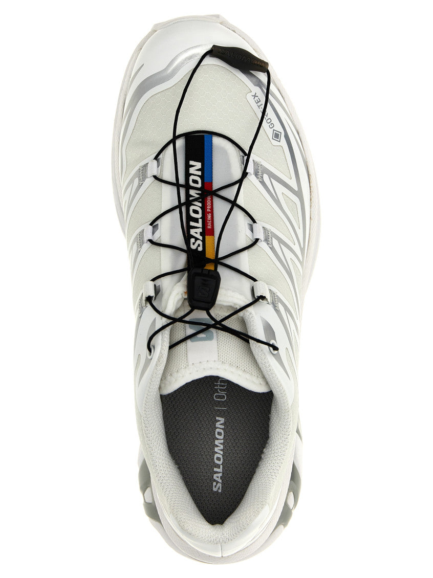 White Lace Up Sneakers 4