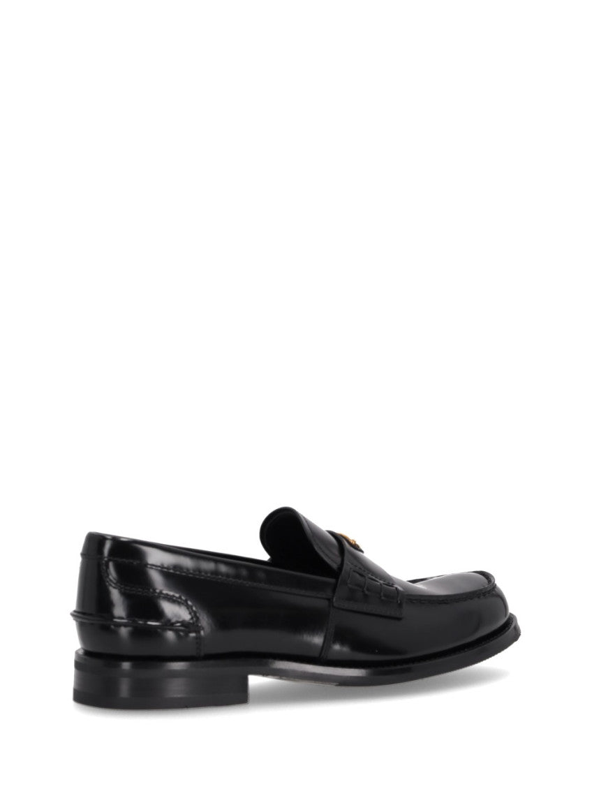 Black Slip On Loafers 3